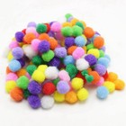500 Mixed Color Pom Poms 12mm  1 2   Fuzzy Pompoms Balls Art Supplies Diy Creati