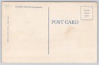 Vintage Linen Postcard Post Office Bangor Maine American Art Post Card