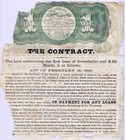 Greenbacks For Bonds-the Contract  Democratic Broadside  Horatio Seymour Campaig