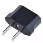 10pcs Eu Euro Europe To Us Usa Power Jack Wall Plug Converter Travel Adapter