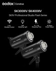 Godox Sk400ii-v Sk400iiv 400ws Photo Studio Strobe Flash Monolight Light With   