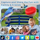 Bird Feeder With Solar Camera Ai Identify Birds Species 2 5k Hd Auto Capture
