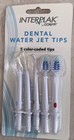 New Interplak By Conair Water Jet Tips