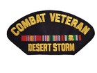 U s Military Desert Storm Combat Veteran Hat Patch Us Made New In Bags