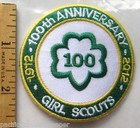 Hard-to-find Girl Scout 100 Anniversary Patch Trefoil Bloom New Iron-on Official