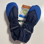 Columbia Toddler Chippewa Ii Long Omni Shield Mittens Blue Nwt