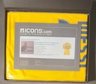 Lionel Messi Back Signed Fc Barcelona  Authenticated By Icons