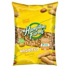 6 Pack -  Hampton Farms Unsalted In-shell Peanuts  5 Lbs  