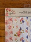 Crafters Companion-rose Garden Sara Signature 12 X 12 Paper vellum Pad 24 Sheets