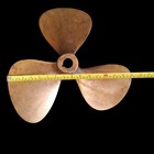 Vintage  3 Blade B s Bossler Sweezey Bronze Boat  Propellers