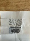 100 Warranty Void Bar-code Hologram Security Label Stickers Tamper Evident Seals