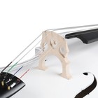 4 4 Full Size Cello Basswood White Color Cello  black Bag bow rosin bridge White