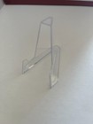 5x Clear Acrylic Display Stand Holder For Badge Photo Card Small Items