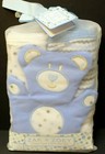 Nwt Zak   Zoey Boys Hooded Bath Towels And Bath Mitt Gift Set