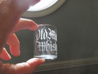 Etched Pre Pro Shot Glass Old Maid Whiskey Orene Parker Covington Ky Bardstown
