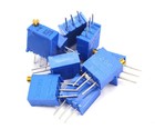 50pcs 3296w 3296 W Multi Turn Trim Pot Trimmer Potentiometer 10k Ohm