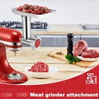 Meat Grinder Attachment For Kitchenaid Stand Mixer Stainless Steel  Meat Grinder