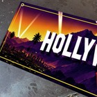 Hollywood Video Banner 4ft Retro 90s Video Store Vhs Movie Rental Sign