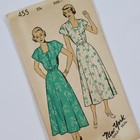 Vintage Sewing Pattern New York Patterns  455 Size 18 1940 s Dress Unused