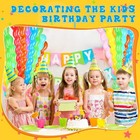 500 Pcs 40 Inches Latex Spiral Balloons Assorted Colors Party Balloons Twisted L