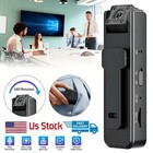 2x Mini Police Body Camera Hd 1080p Video Audio Recorder Pocket Night View Cam