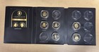 Ancient Egypt Coin Collection 24kt Plated  6 12 