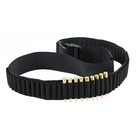 50 Rounds Rifle Bullet Cartridge Bandolier Ammo Belt For  308 30-30 30-06 38 357