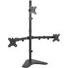 Triple Lcd Led Computer Monitor Desk Stand  13  To 30  Screens Freestanding