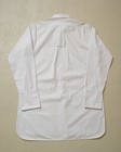 1930s 40s German  wul  Striped Kent Collar Shirt White - L True Vintage Ww2