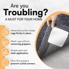 8 Pcs Rug Pad Gripper For Hardwood Floors  Non Slip Rug Pads  Under Rug Carpe   