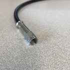 Fragola -3 An Stainless Steel Braided Brakeline With Black Coating- 22  Length