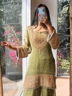 Party Wear Salwar Kameez Suit  Pakistani Indian Wedding Dress Bollywood Sharara