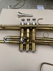 H  Couf Royalist B Flat Trumpet R334 With Unbranded Mouthpiece And Music Holder