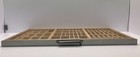 Excellent Vintage Letterpress Printers Type Set Drawer Display Shadowbox Lot C
