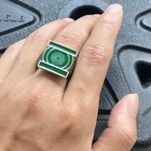 Green Lantern Glow In The Dark Ring  lanterns  - Size 9  10  11  12