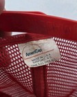 Vintage 80s Cheerwine Advertising Red Mesh Trucker Hat Americap Usa Snapback 
