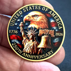  250th Anniversary  United States Of America 1776-2026 Commemorative Coin Medal