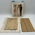 Vtg 70s Simplicity 7861 Junior Size 7 8  Maxi Dress 2 Lengths Sewing Pattern