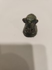 Antique Burmese Style Standing Elephant Bronze With Patina Opium Weight  2 4 Oz