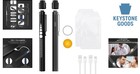 2-pack Rechargeable Led Penlights For Medical Professionals With Pupil Gauge    