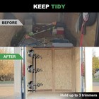 3 Place Trimmer Racks For Open   Enclosed Trailers trailer Rack Weedeater Rack