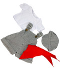 New Build-a-bear Train Conductor Outfit Fits Most 6 - 10  Stuffed Toys Clothes