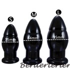 3 Size Huge Anal Plug Big Egg Dildo Butt Plug Vagina Dilator Masturbator Sex Toy