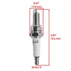 Caltric Spark Plug For Kawasaki Teryx4 800 Krt800 2014 2015 2016 2017 2018-2025