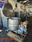 Preowned Cleveland Kgl-60t Natural Gas 2 3 Steam Jacket Tilt Kettle