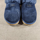 Ugg Scuffette Ii Blue Suede Womens Size 9 Slip On Slippers Shoes