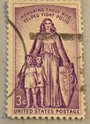 Us Stamp 3c 1957 Honoring Those Who Fight Polio Used Stamp Scott 1087