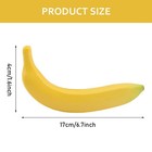 Honutige Artificial Fruit  Fake Banana  1pc  17cm 6 69inch  Home Decoration     
