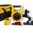 Used Dewalt Dw074 Self Leveling Rotary Laser With Dw0742 Laser Detector Set