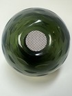 Gorgeous Vintage Faceted Ball Match Holder   Striker  Green Glass
